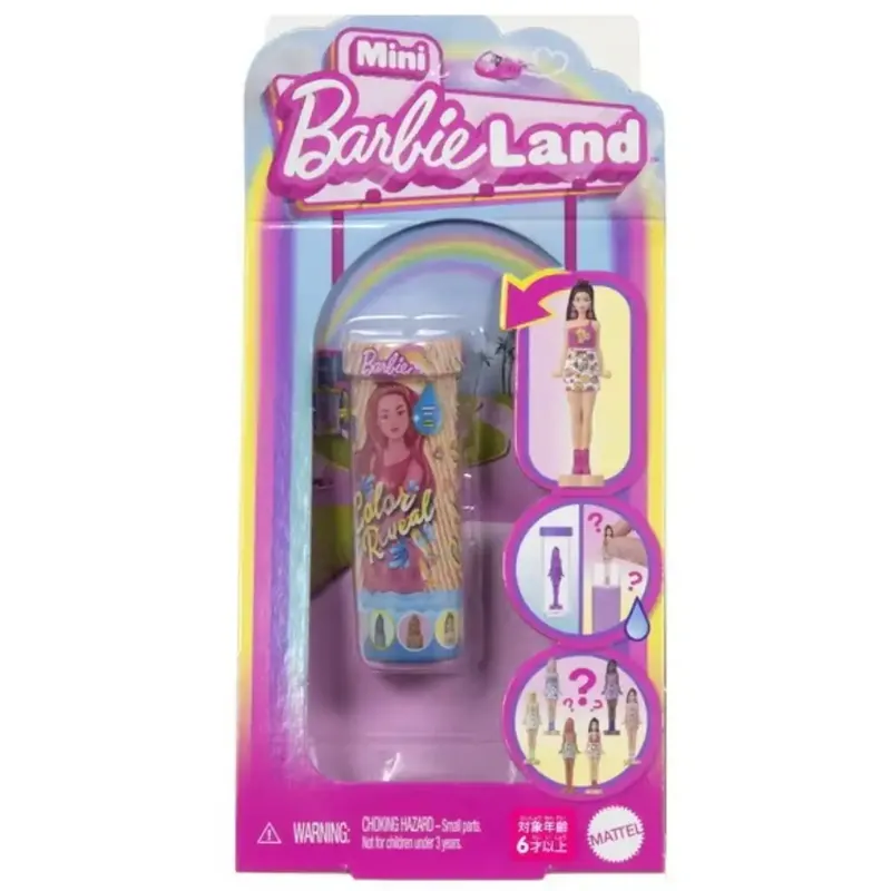 Barbie Minie Barbieland - Color Reveal 2. sorozat - Mattel Expressz szállítás