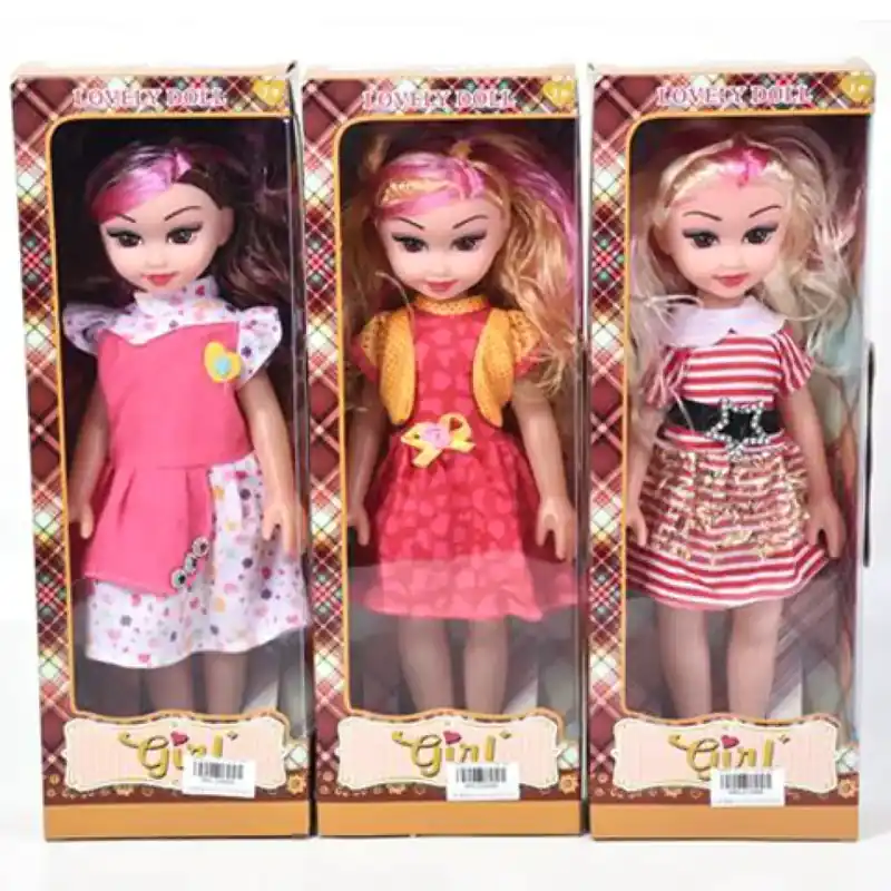 Rendeld meg most Lovely Doll 36cm-es divatbaba pink melírral háromféle változatban hangeffektekkel 1db