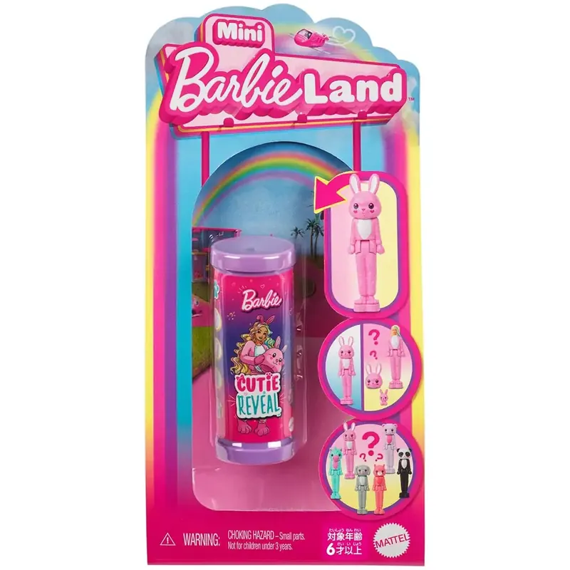 Barbie Mini BarbieLand - Cutie Reveal meglepetés baba - Mattel Kihagyhatatlan ajánlat