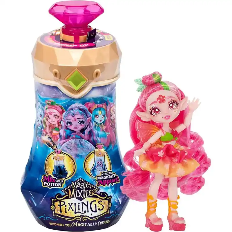 Árcsökkenés Magic Mixies Pixlings Faye baba fésülhető hajjal