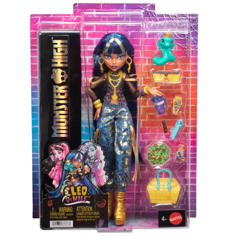 Monster High Cleo baba kiegészítőkkel - Mattel Bestseller