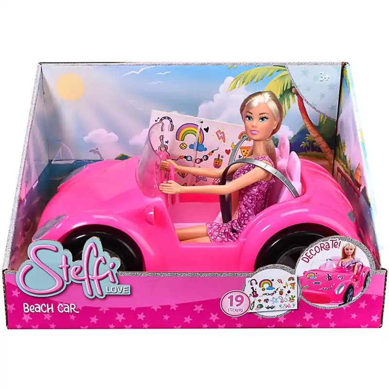 Steffi Love Tengerparti autó babával - Simba Toys Expressz szállítás