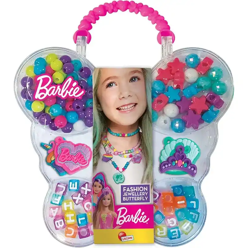 Utolsó esély Barbie Divatékszer pillangós tárolóban - Lisciani