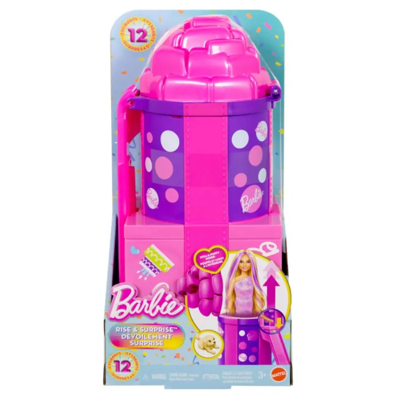 Barbie party reveal meglepetés szett csúszdával - Mattel Kedvezmény