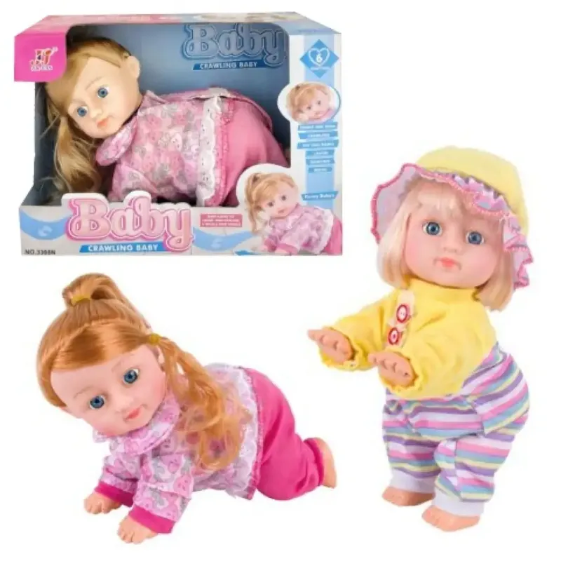 Legkelendőbb Jenny a táncoló és mászó baba