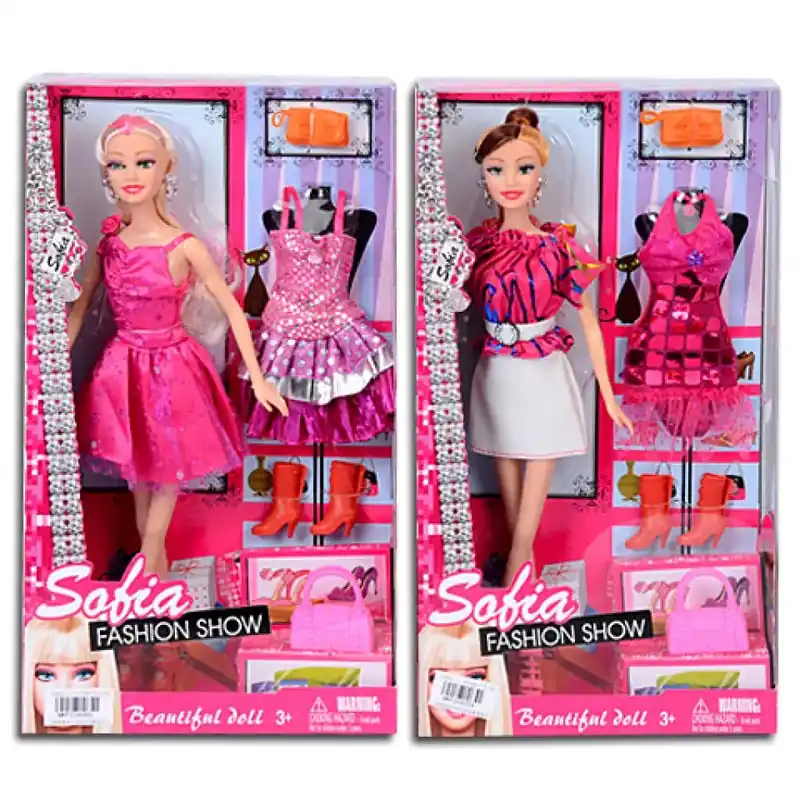 Sofia Fashion Show Divatikon baba extra ruhával és kiegészítőkkel 2 változatban Nézd meg most