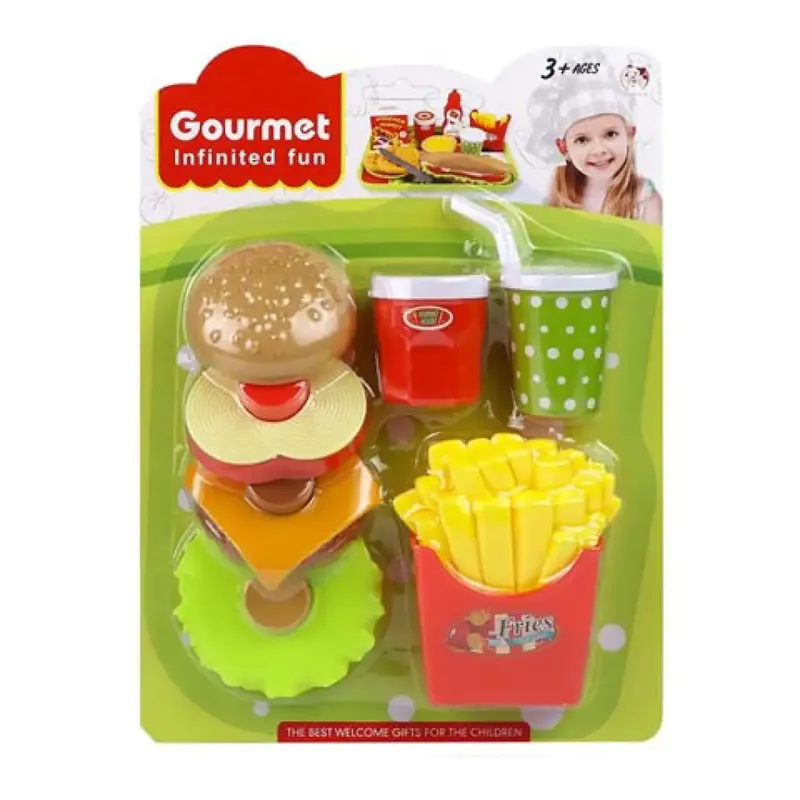 Gourmet hamburgeres étel szett Gyors szállítás