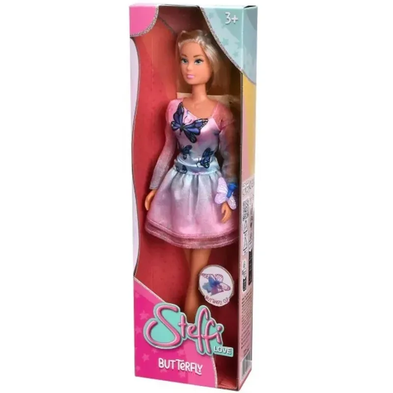 Végkiárusítás Steffi Love Steffi baba pillangós ruhában - Simba Toys