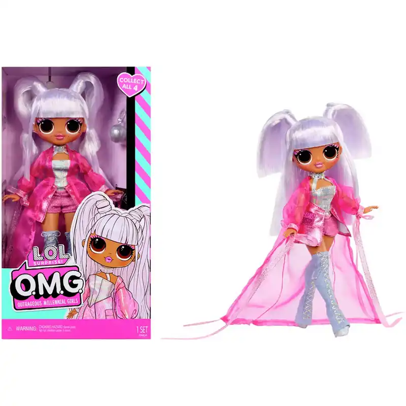 Rendeld meg most L.O.L. Surprise OMG Kitty K divatbaba kiegészítőkkel