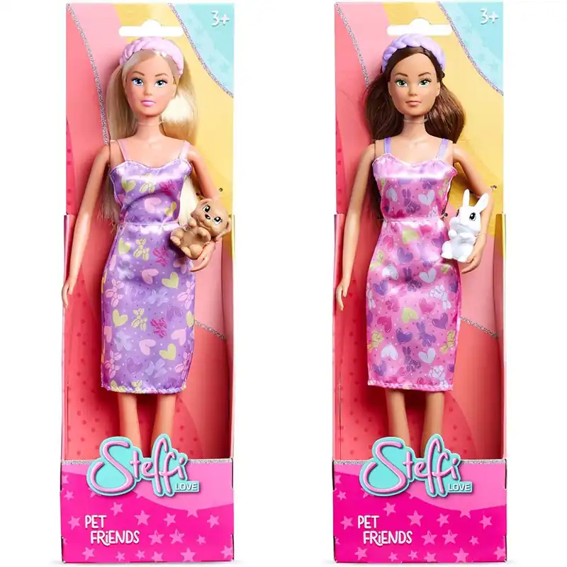 Legnépszerűbb Steffi Love Steffi baba házi kiskedvenccel többféle változatban - Simba Toys
