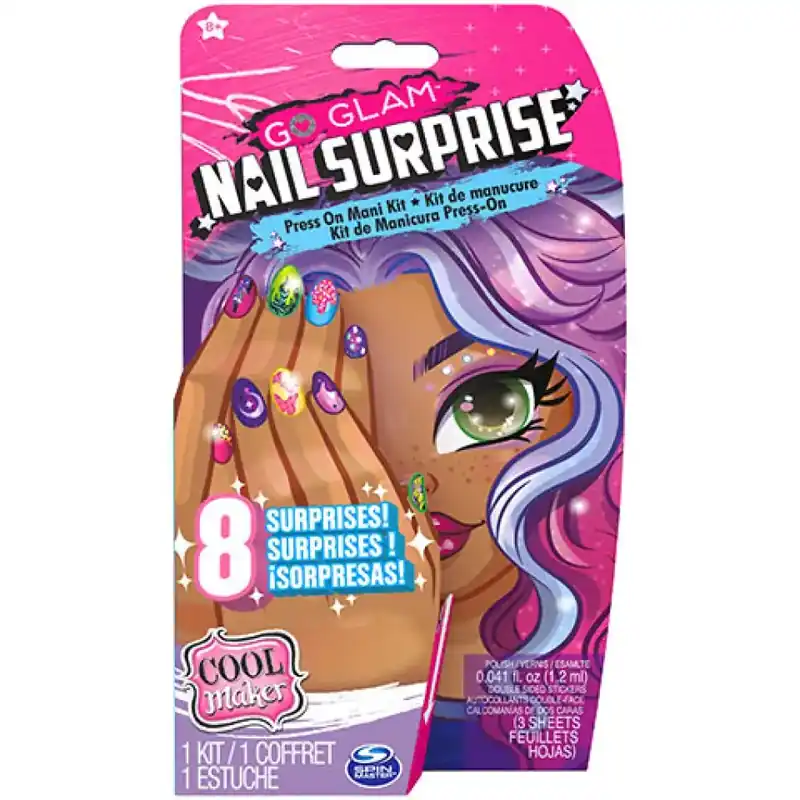 Cool Maker GO GLAM Nail Surprise körömdíszítő szett - Spin Master Népszerű