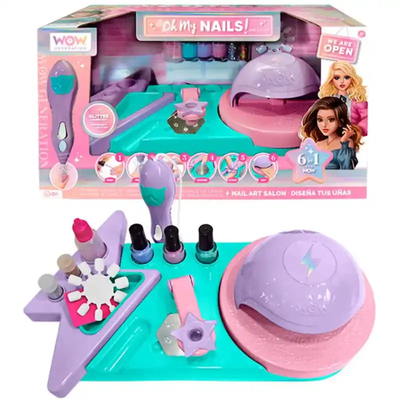 WOW Generation Oh My Nails! - Körömstúdió játékszett Nézd meg most