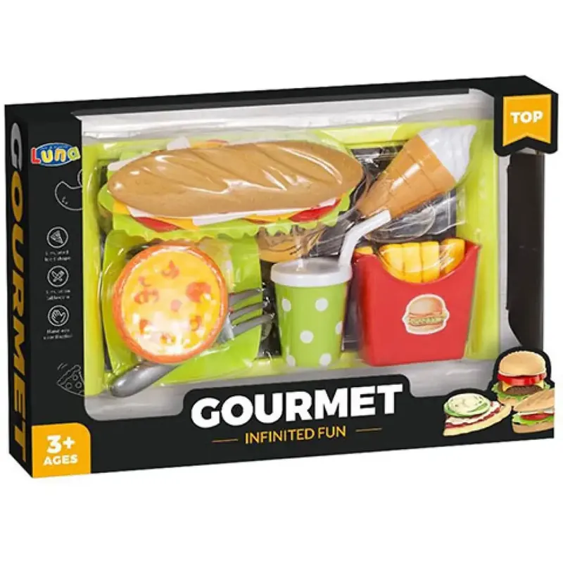 Azonnal elérhető Gourmet szendvicsbár menü tálcával