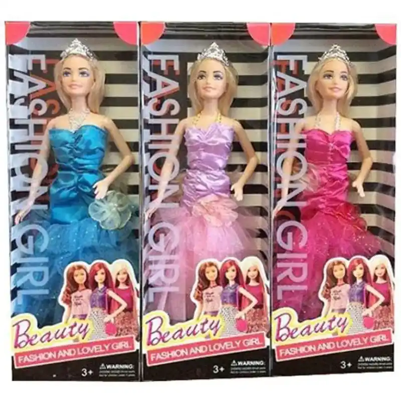 Legnépszerűbb Fashion Girl divatbaba estélyi ruhában 30cm háromféle változatban
