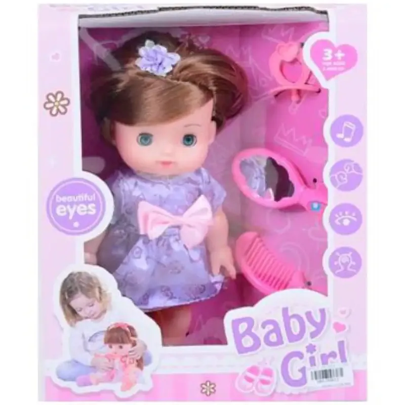 Gyors szállítás 25cm-es hercegnő baba kiegészítőkkel