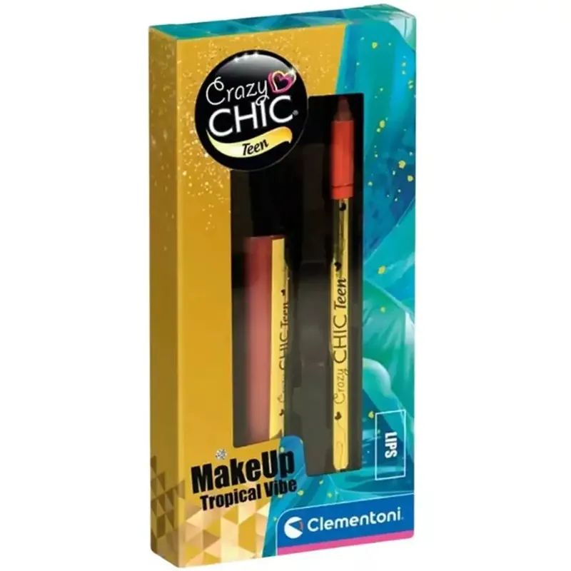 Crazy Chic Tropical Vibe Smink szett - Clementoni Alacsony ár