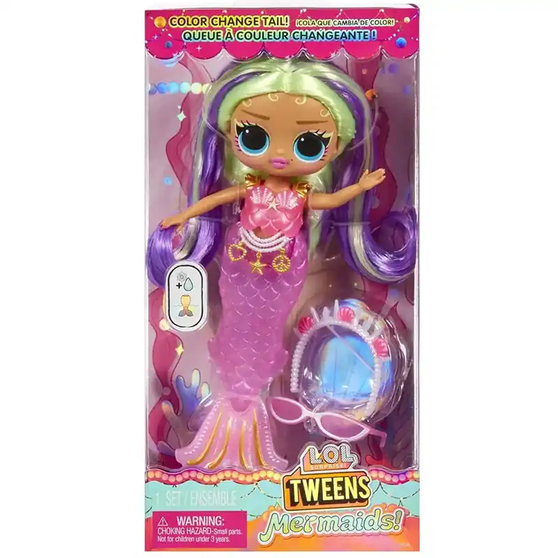 Népszerű L.O.L. Surprise Tweens Cleo Cove sellő baba