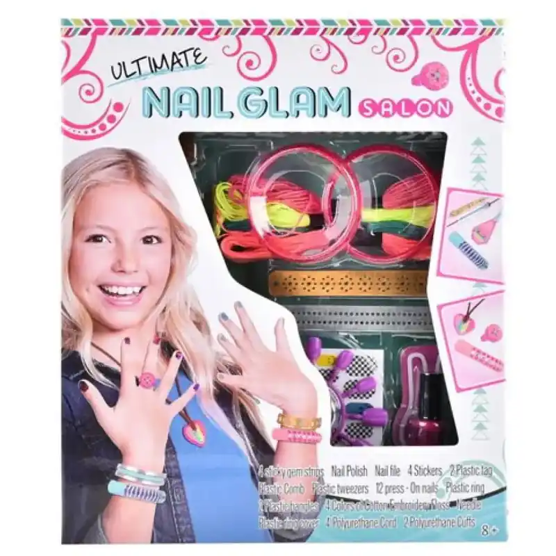 Nail Glam szépség szett kiegészítőkkel Biztonságos vásárlás