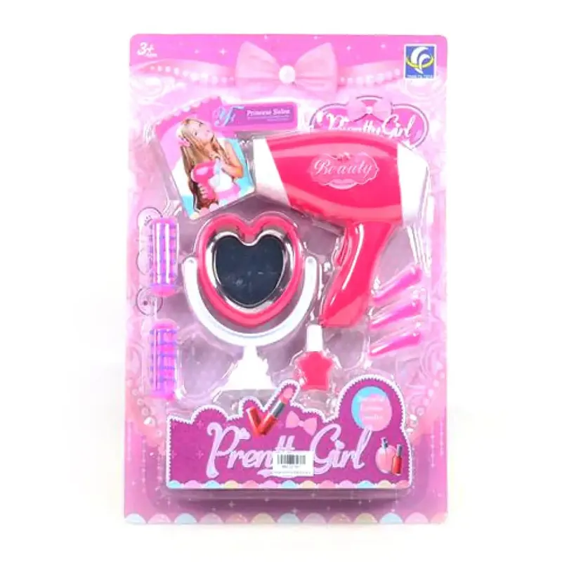 Exkluzív ajánlat Pretty Girl pink szépség szett elektromos hajszárítóval