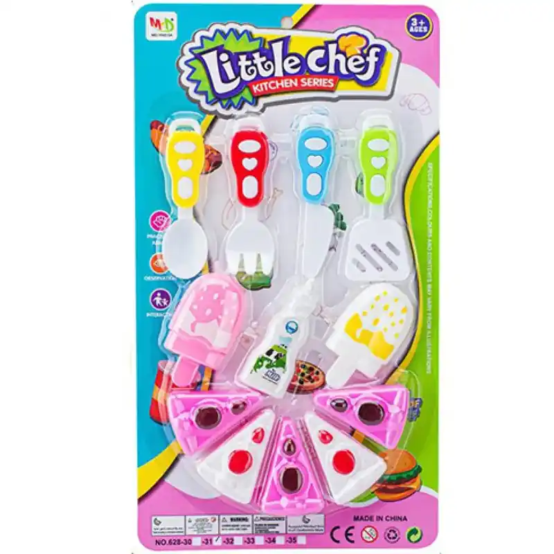 Little Chef édesség szett fagyival és evőeszközökkel Szuper ajánlat