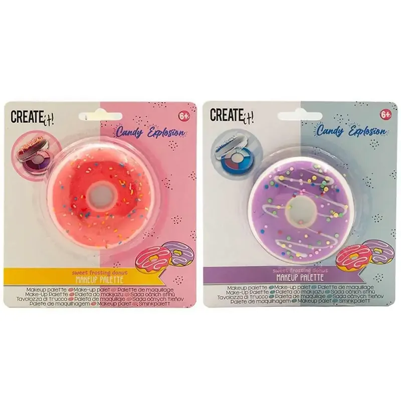 Canenco Create It! Candy fánk alakú sminkpaletta kétféle változatban Ne maradj le