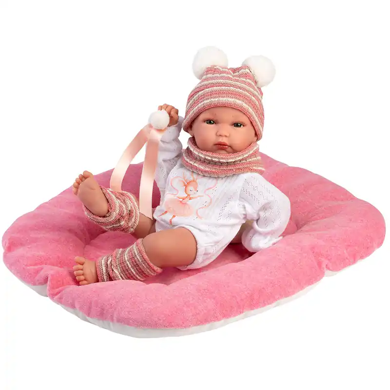 Llorens Bimba 35cm-es újszülött baba puha párnával Olcsó