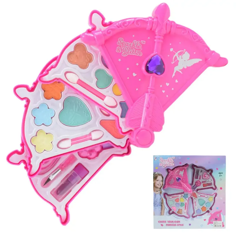 Kedvezményes ár Sparkle  Glitter Nyíl formájú háromszintes sminkszett