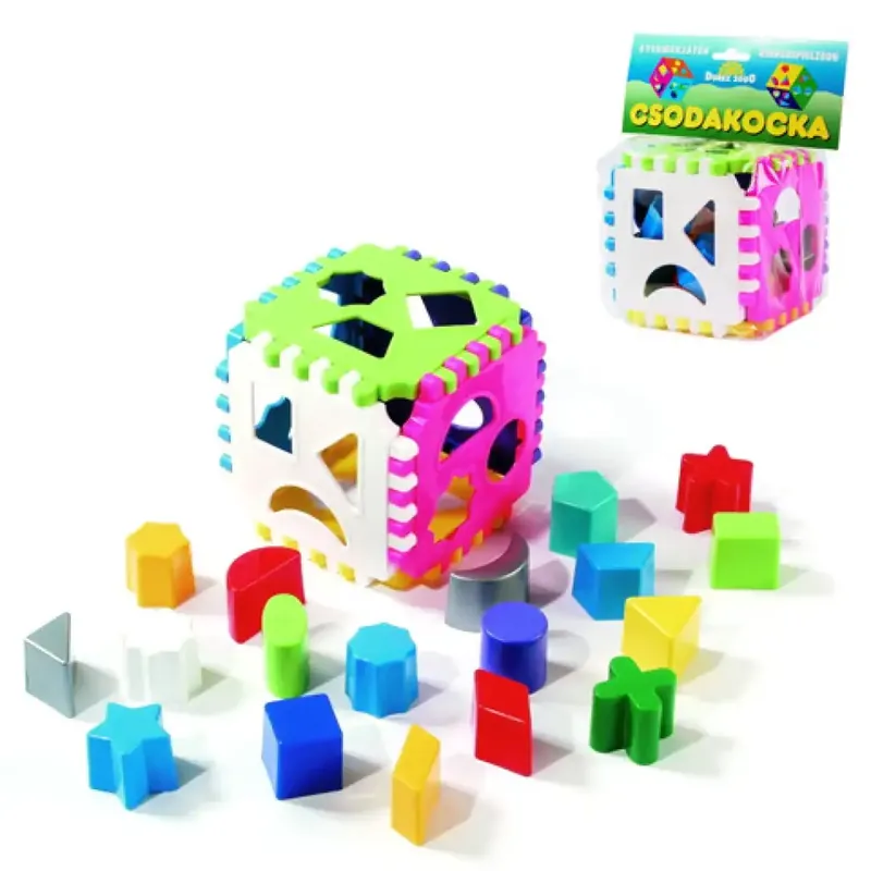 Biztonságos fizetés Formaválogatós csodakocka - D-Toys