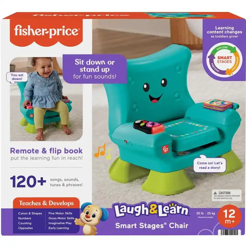 Prémium Fisher-Price Kacagj és Fejlődj Tanuló Kisszék - Mattel