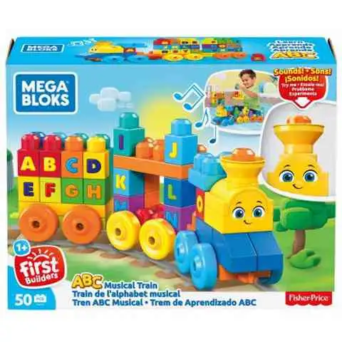 Fisher-Price ABC zenélő vonat építőjáték - Mega Bloks Vásárlói kedvenc