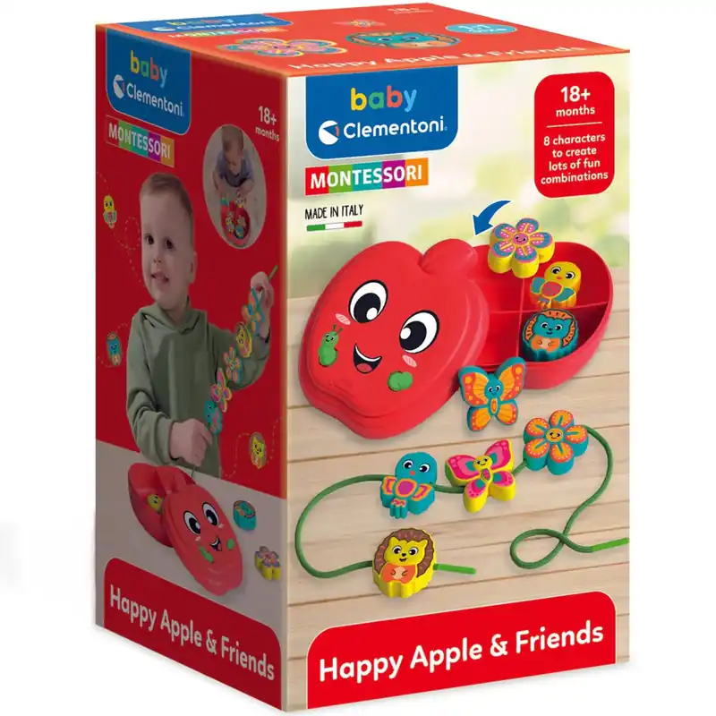 Olcsó Vidám alma fűzős játék - Clementoni Baby