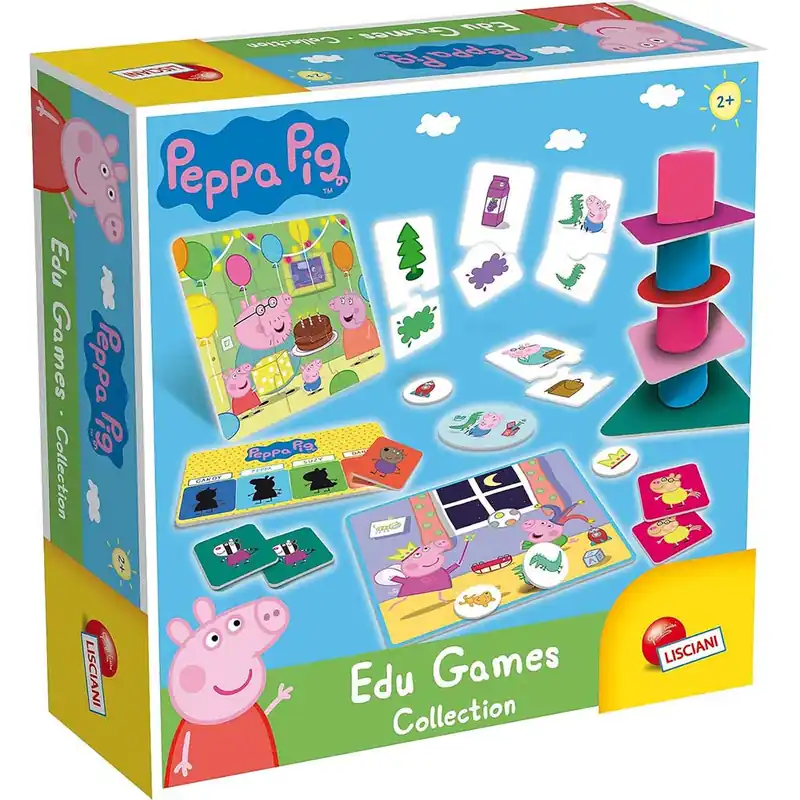 Peppa malac Készségfejlesztő játékgyűjtemény - Lisciani Szuper ajánlat