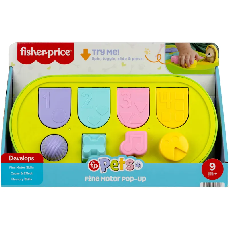 Népszerű Fisher Price Pop-up állatos bújócska - Mattel