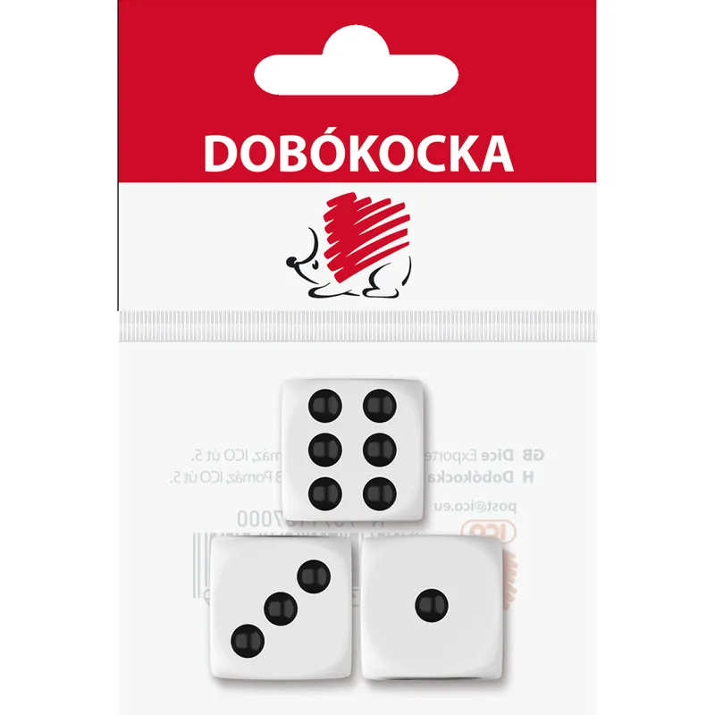 ICO SÜNI dobókocka 3db-os szett Népszerű
