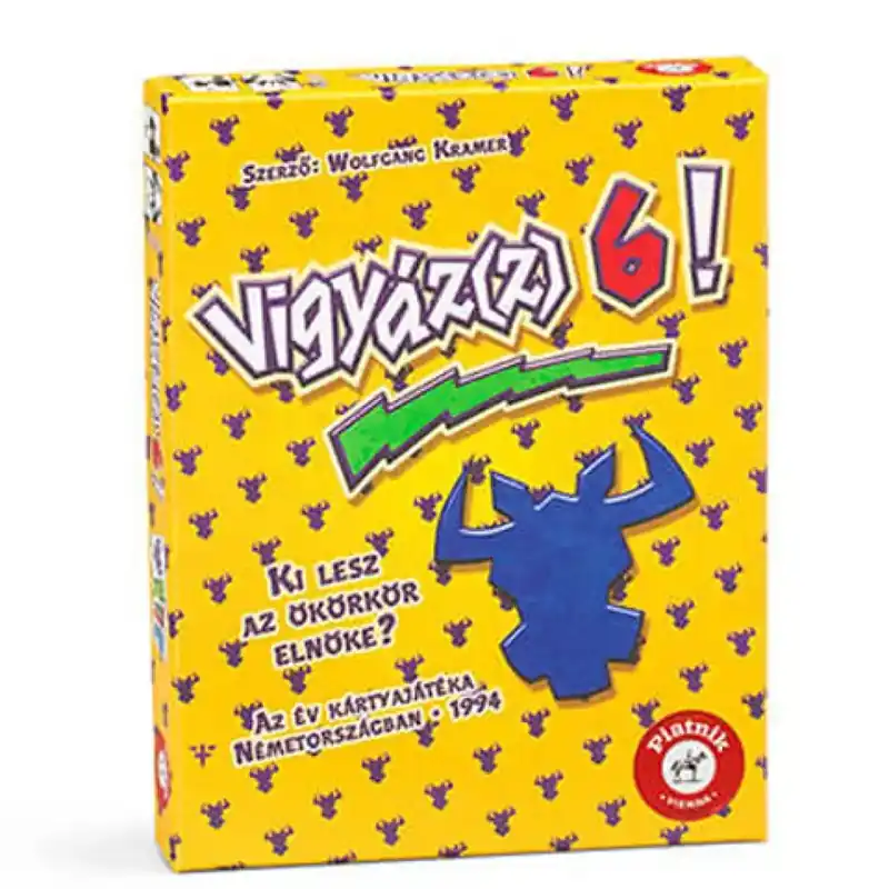 Szezonális akció Vigyázz 6 kártyajáték - Piatnik