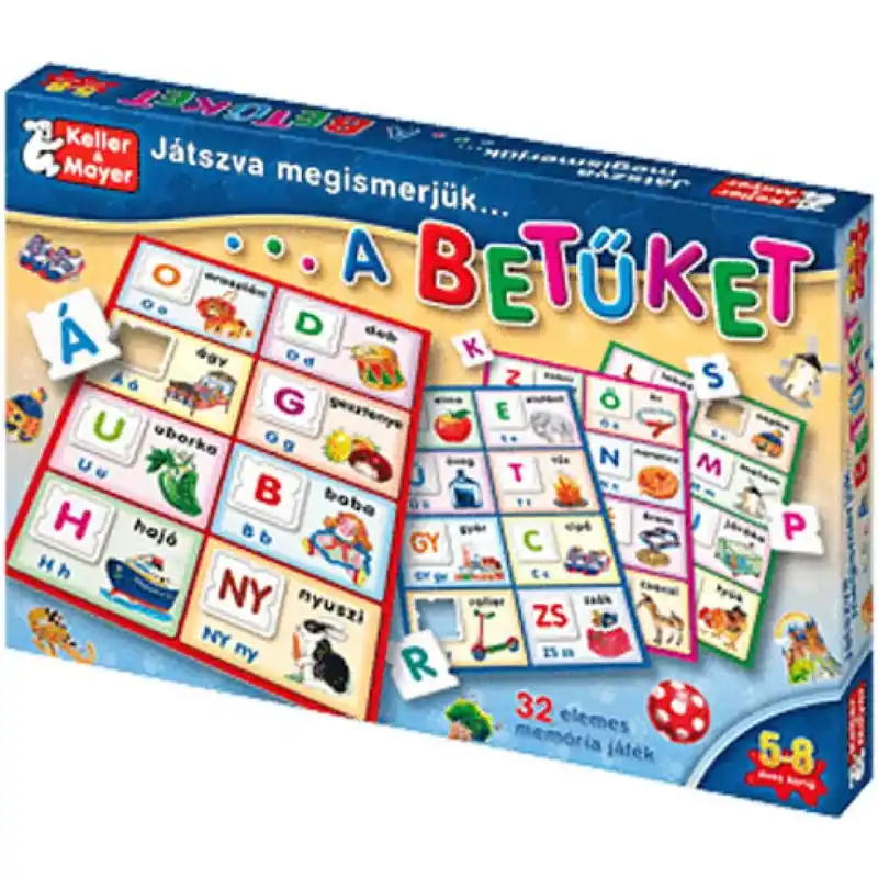 Outlet Játszva megismerjük a betűket társasjáték