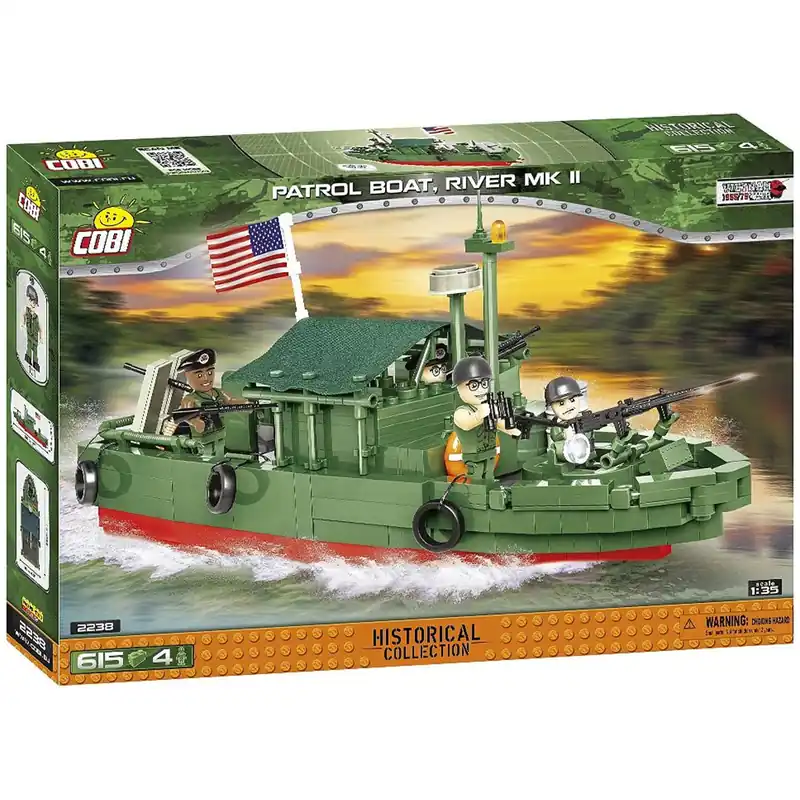 COBI Járőrhajó – Patrol Boat, River MK II (2238) Legjobb ár