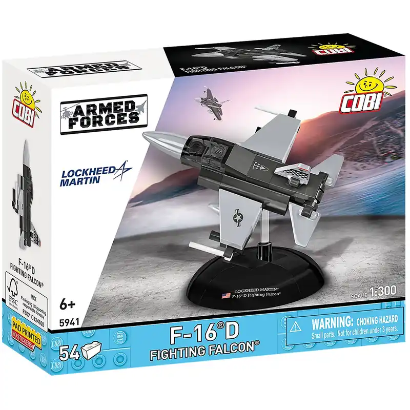 COBI Armed Forces F-16D Fighting Falcon építőjáték (5941) Legkelendőbb