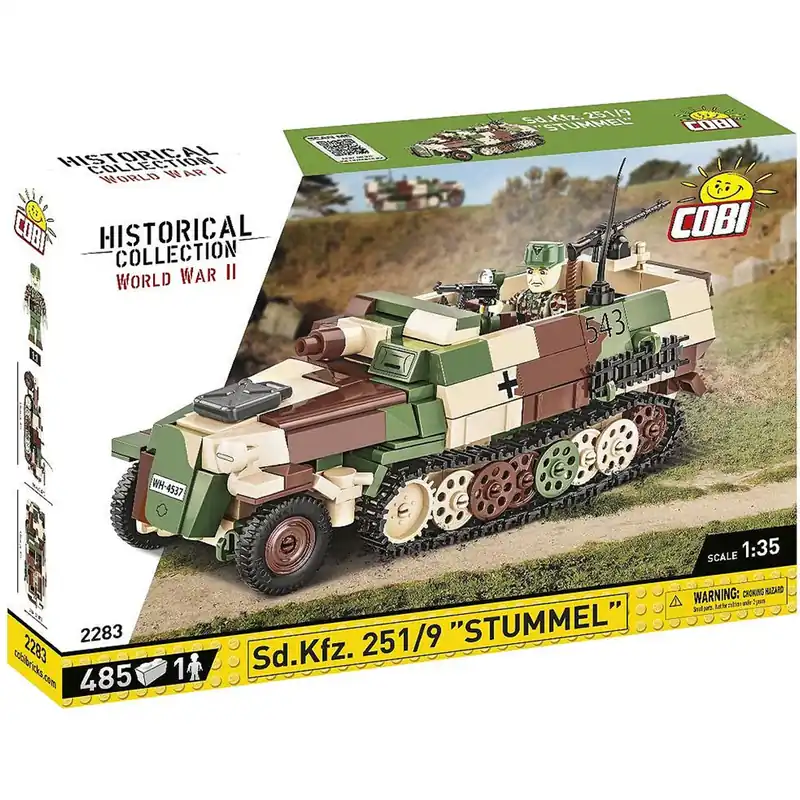 COBI Sd.Kfz. 251/9 Stummel páncélos jármű építőjáték (3096) Exkluzív ajánlat