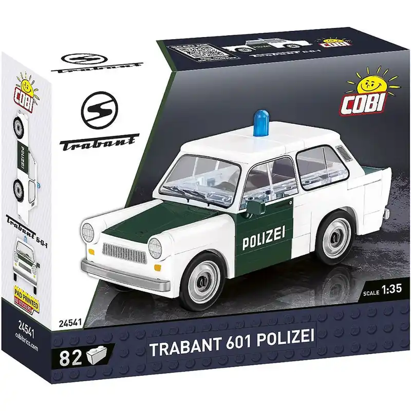 Gyors szállítás COBI Trabant 601 Polizei építőjáték (24541)