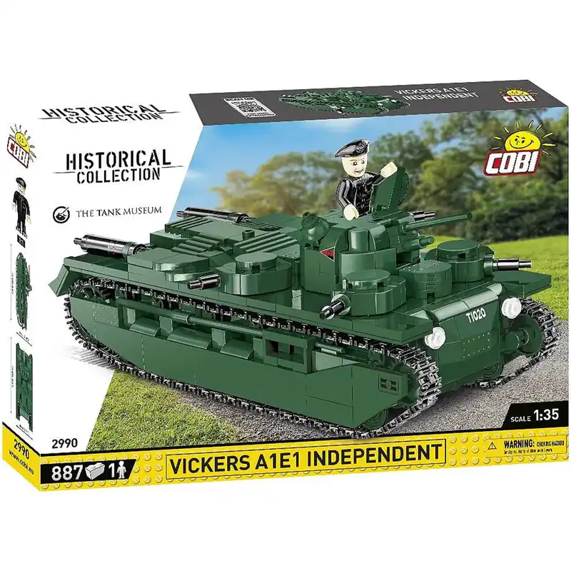 Szuper akció COBI Vickers A1E1 Independent építőjáték (2990)