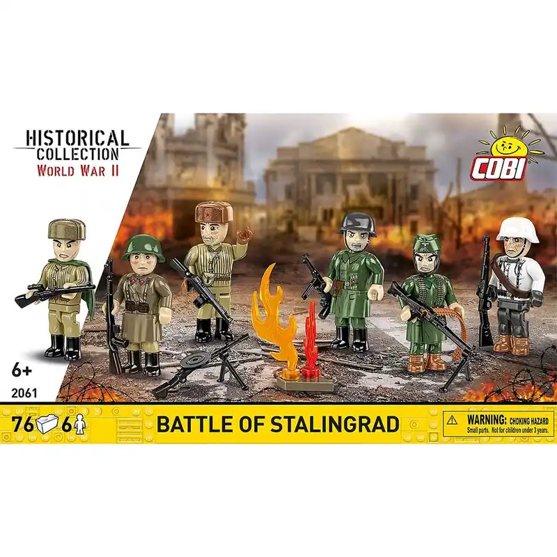 Rendeld meg most COBI WWII Sztálingrádi csata figura szett (2061)