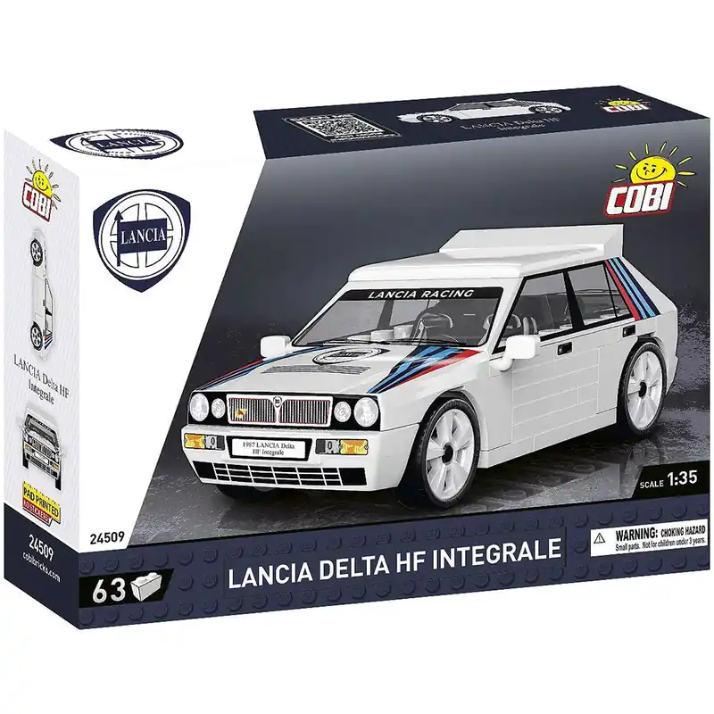 Alacsony ár COBI Lancia Delta HF Integrale autó építőjáték (24509)