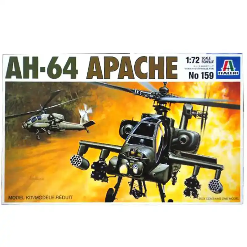 Italeri 1/72 AH-64 Apache helikopter makett Exkluzív ajánlat