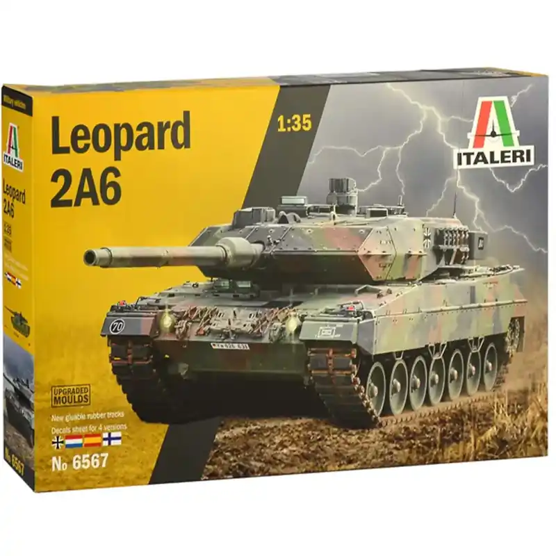 Italeri 1/35 Leopard 2A6 tank makett Ajánlat