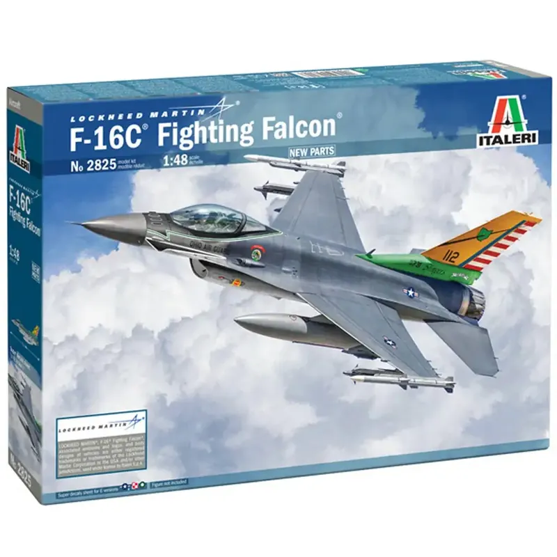 Italeri 1/48 F-16C Fighting Falcon repülőgép makett Csak ma