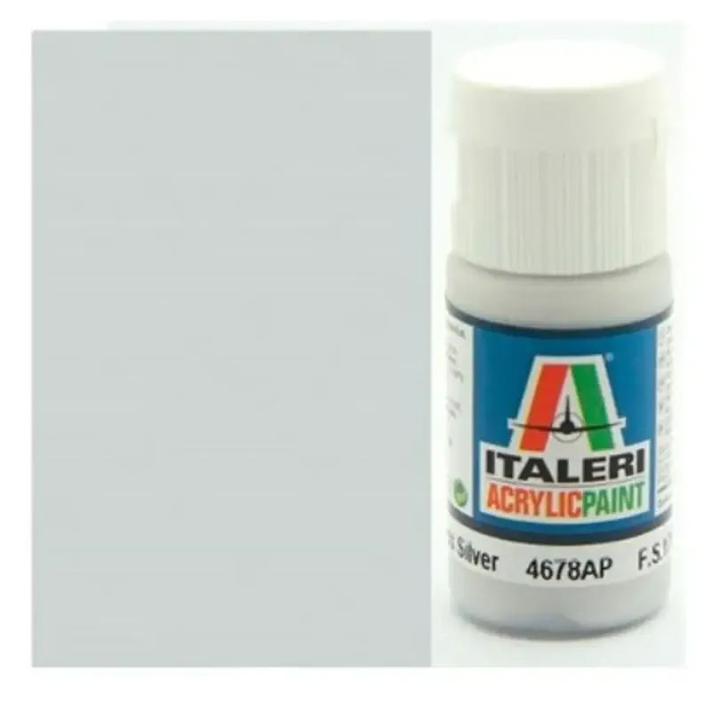 Italeri Metal Gloss Silver (4678AP) - Metál fényes ezüst makett festék 20ml Vedd meg online