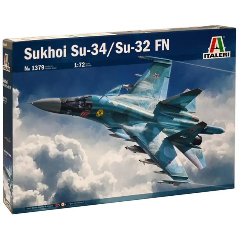 Italeri 1/72 Sukhoi Su-34/Su-32 FN vadászbombázó repülőgép makett Exkluzív ajánlat