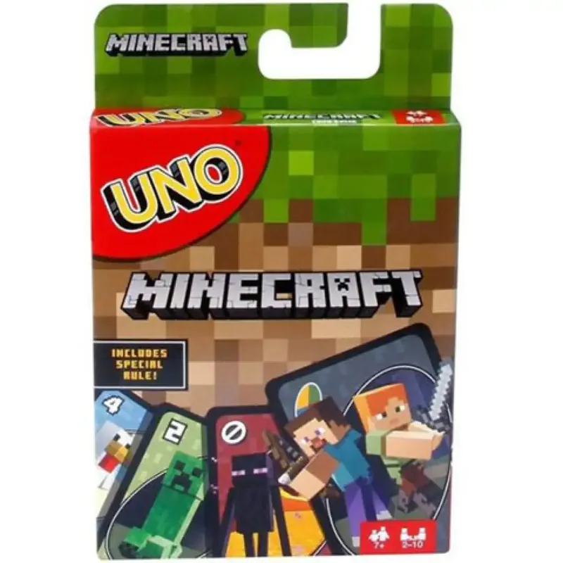 Nézd meg most Minecraft UNO kártyajáték - Mattel
