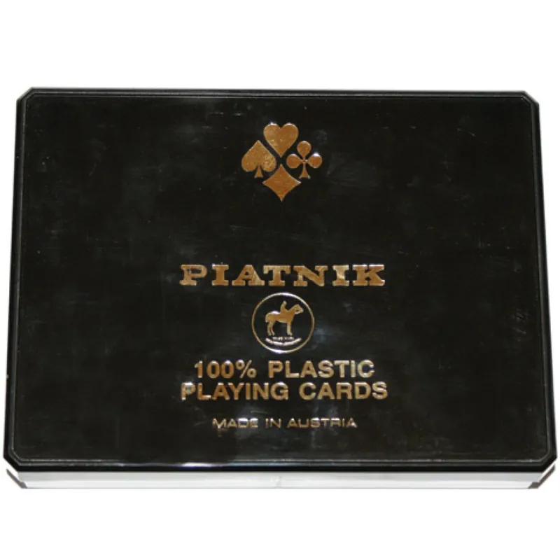 Biztonságos vásárlás 100% plasztik römi 2*55 lap - Piatnik